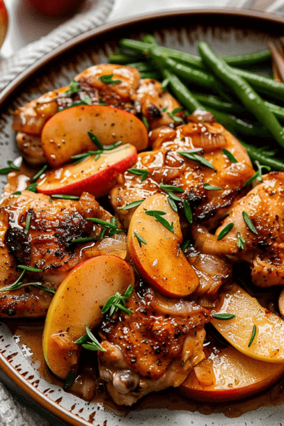 Skillet Apple Cider Chicken